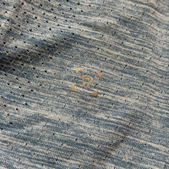 Lululemon Men's Metal Vent Tech Surge Short Sleeve - Light Blue - Picture 5 of 8